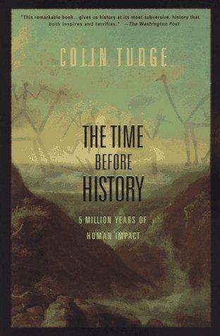 Cover for The TIME BEFORE HISTORY