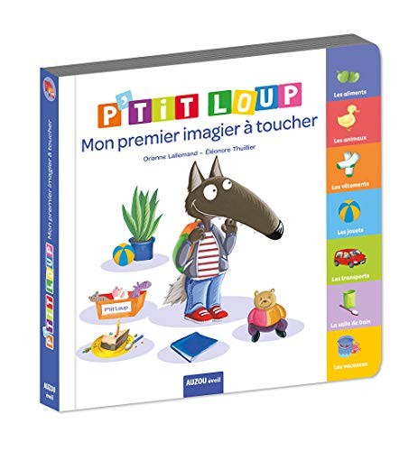 Cover for Mon premier imagier à toucher p'tit loup