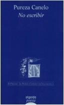 Cover for No Escribir