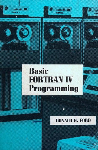 Cover for Basic FORTRAN IV programming