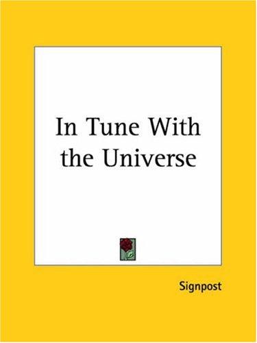 Cover for In Tune with the Universe