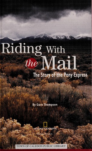 Cover for Riding with the mail