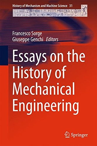 Cover for Essays on the History of Mechanical Engineering