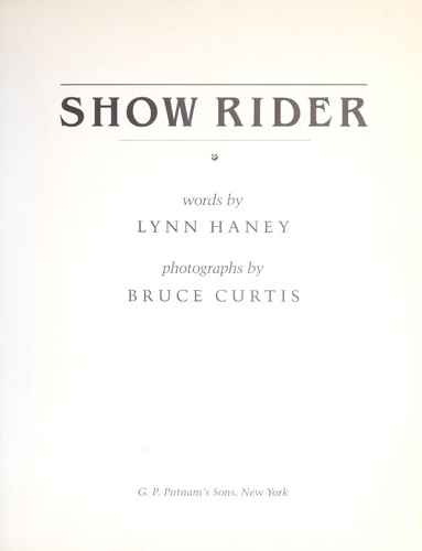 Cover for Show rider