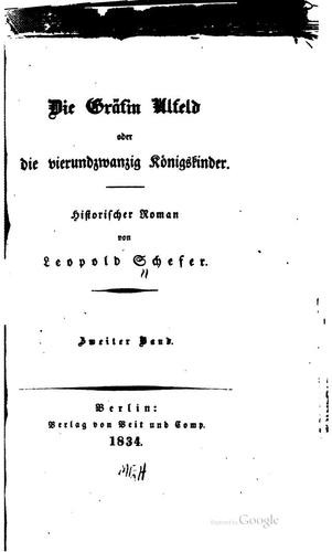 Cover for Der Gräfin Ulfeld: Oder die vierundzwanzig Königskinder; historischer Roman
