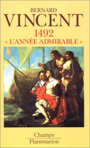 Cover for 1492 - l'annee admirable