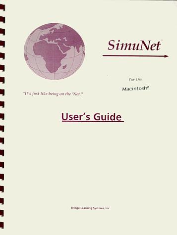 Cover for SimuNet(r) 3.0 User's Guide (for Macintosh)