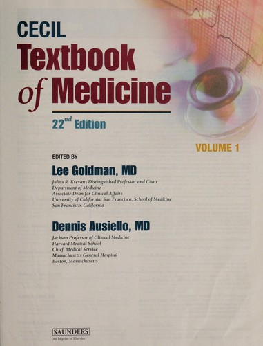 Cover for Cecil textbook of medicine