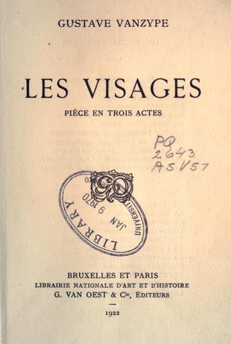 Cover for Les visages