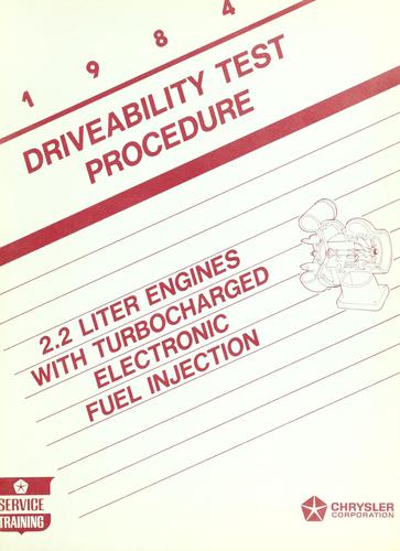 Cover for Driveability test procedure