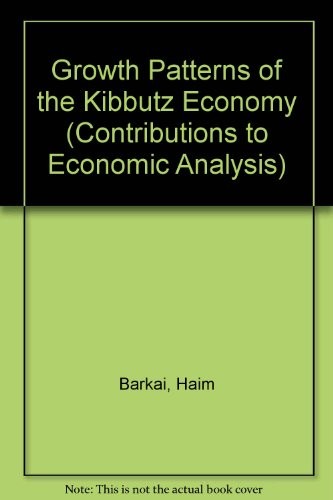 Cover for Growth patterns of the kibbutz economy