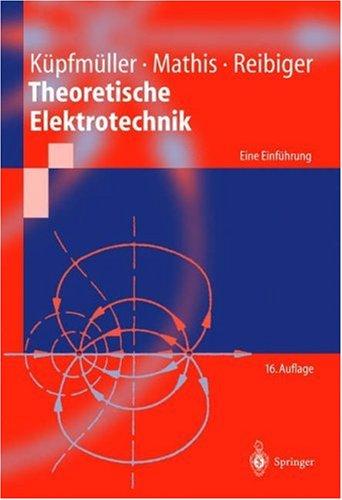 Cover for Theoretische Elektrotechnik