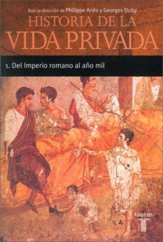 Cover for Historia de la vida privada 1