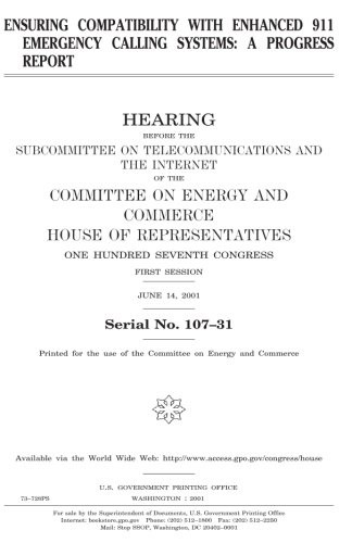 Cover for Ensuring compatibility with enhanced 911 emergency calling systems