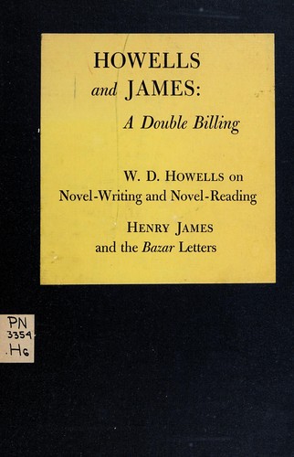 Cover for Howells and James: a double billing