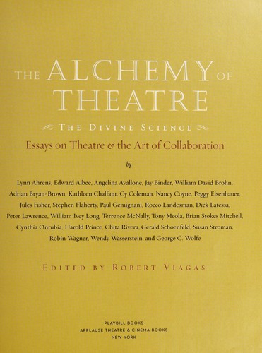 Cover for The alchemy of theatre