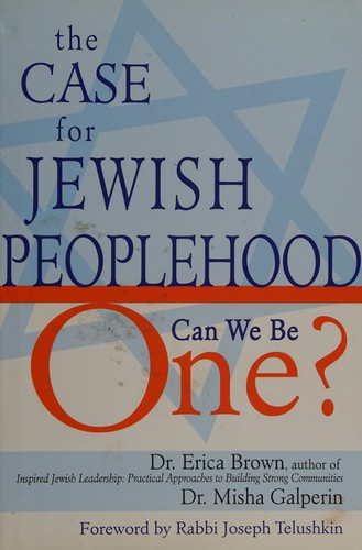 Cover for The case for Jewish peoplehood