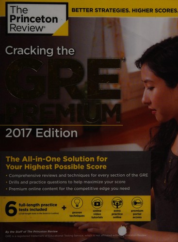 Cover for Cracking the GRE
