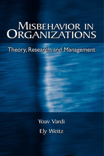 Cover for Misbehavior in organizations