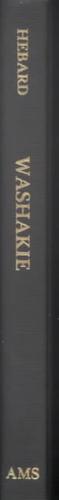 Cover for Washakie.