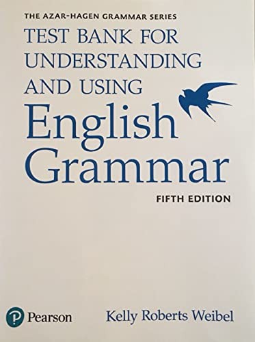 Cover for Understanding and Using English Grammar, Text Bank