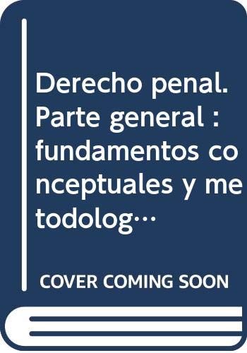 Cover for Derecho penal parte general.