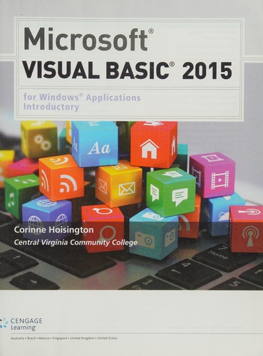 Cover for Microsoft Visual Basic for Windows Applications