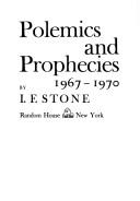 Cover for Polemics and prophecies, 1967-1970