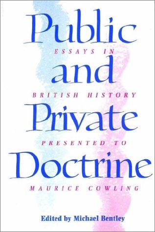 Cover for Public and Private Doctrine