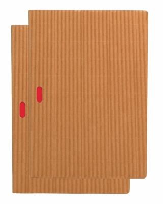 Cover for Paper Oh Cahier Ondulo Natural / Natural A4 Unlined