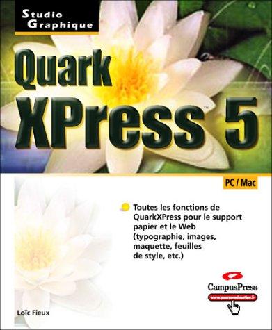 Cover for Xpress 5 studio graphique