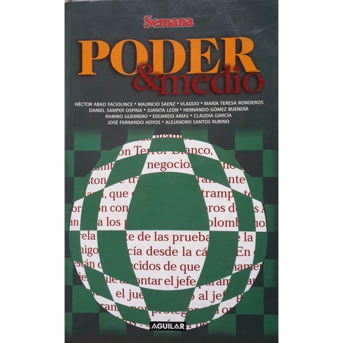 Cover for Poder & medio