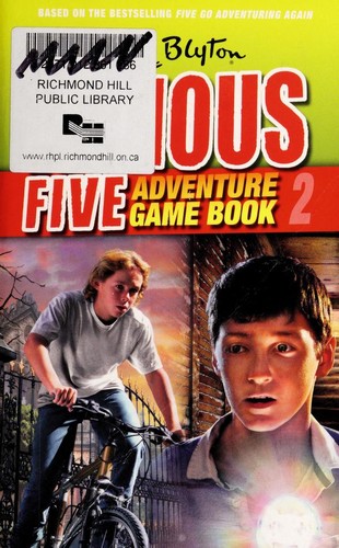 Cover for The Famous Five adventure game book 2