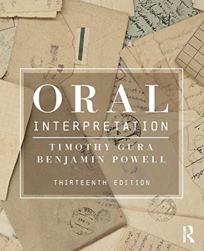 Cover for Oral Interpretation