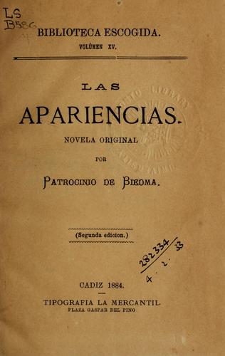 Cover for Las apariencias