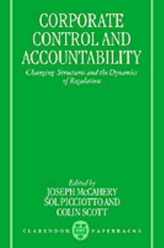 Cover for Corporate Control and Accountability