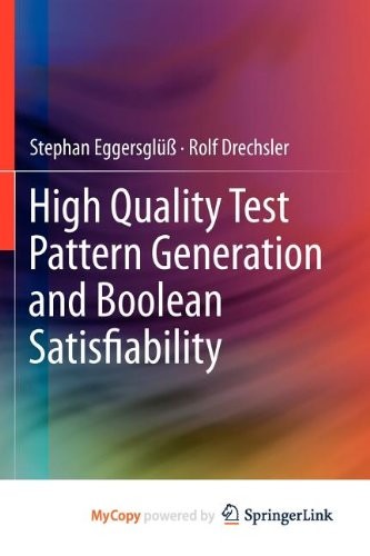 Cover for High Quality Test Pattern Generation and Boolean Satisfiability