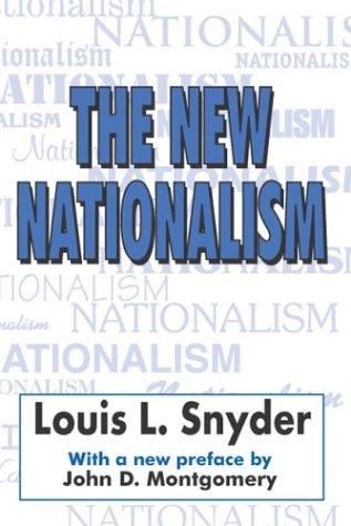 Cover for The new nationalism