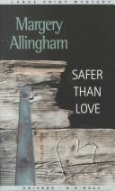 Cover for Safer than love