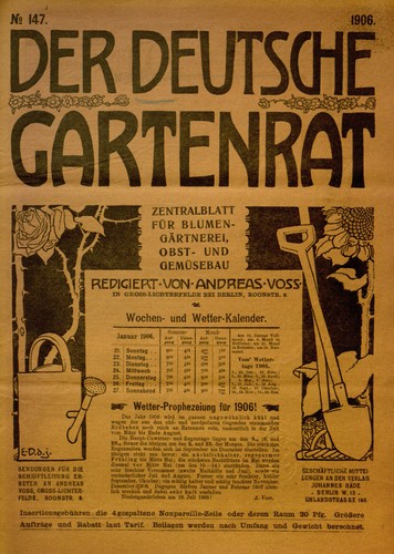 Cover for Der Deutsche Gartenrat