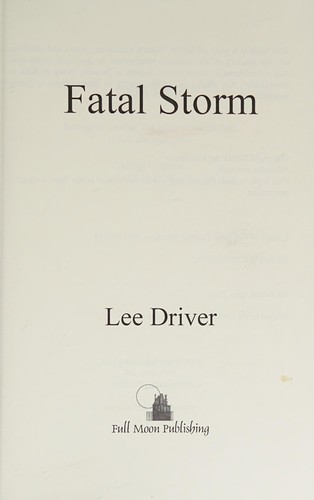 Cover for Fatal storm