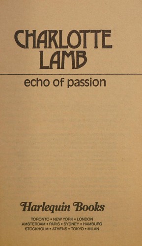 Cover for Echo Of Passion