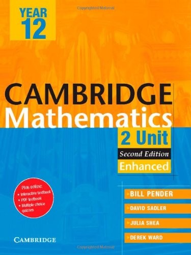 Cover for Cambridge 2 Unit Mathematics Year 12 Enhanced Version