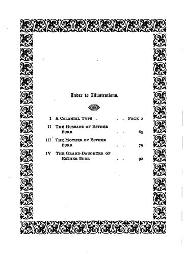 Cover for Esther Burr's Journal