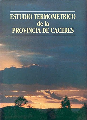 Cover for Estudio termométrico de la provincia de Cáceres