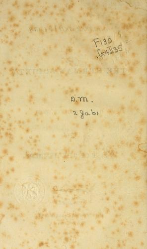 Cover for Charter and by-laws of the German society of the city of New-York.