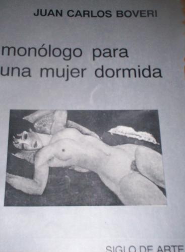 Cover for Monólogo para una mujer dormida