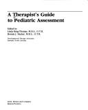 Cover for A Therapist's guide to pediatric assessment