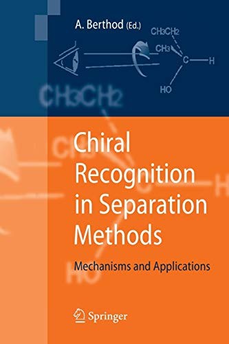 Cover for Chiral Recognition in Separation Methods