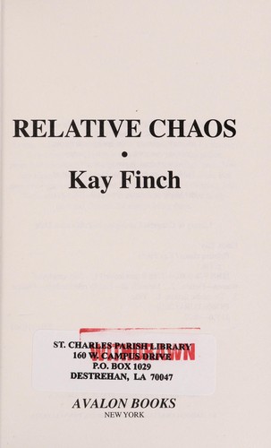 Cover for Relative chaos